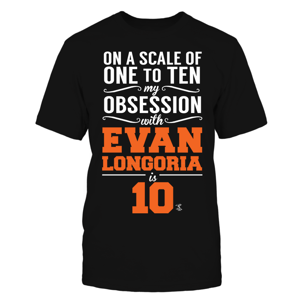 Obsession Level - Evan Longoria Shirt | San Francisco Major League Baseball | Ballpark MVP | MLBPA