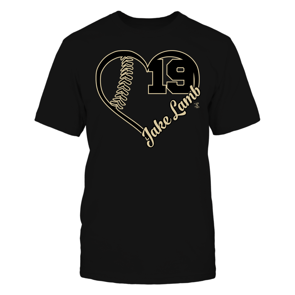 Heart Team - Jake Lamb Shirt | Major League Baseball | Ballpark MVP | MLBPA