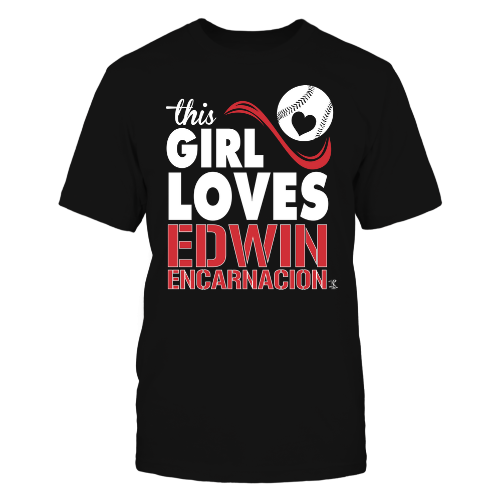 This Girl Loves - Edwin Encarnacion T-Shirt | Chicago W Pro Baseball | Ballpark MVP | MLBPA