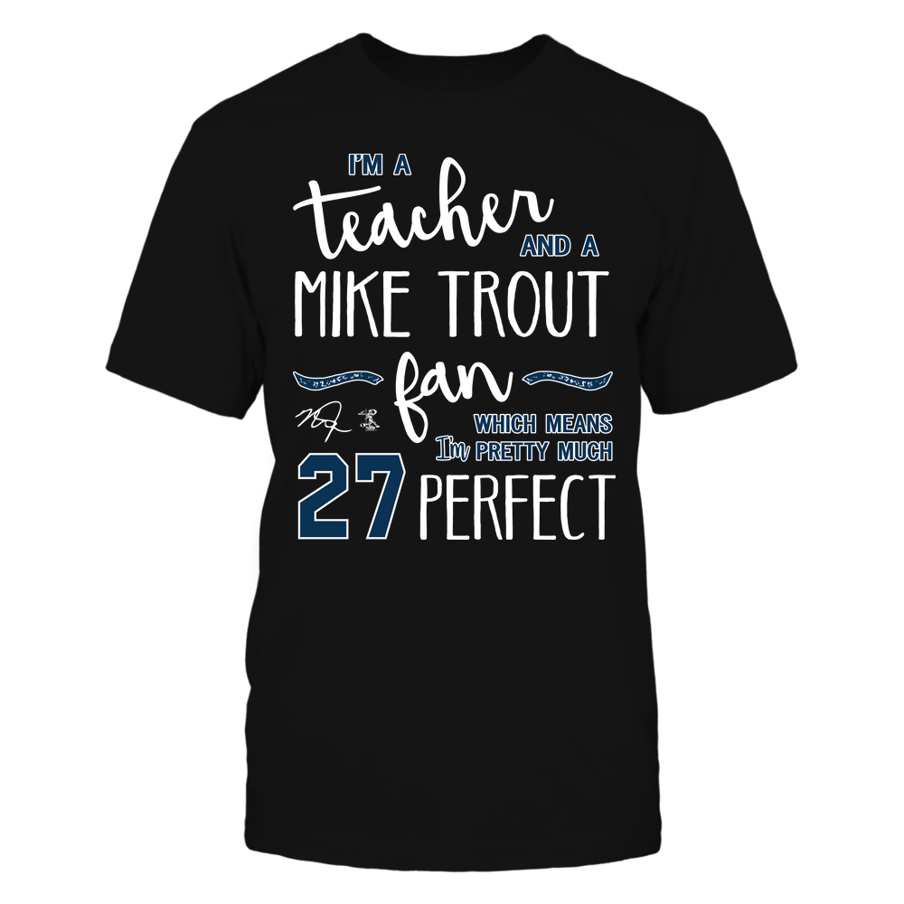 Perfect Teacher - Mike Trout Tee | Los Angeles A Baseball | MLBPA | Ballpark MVP