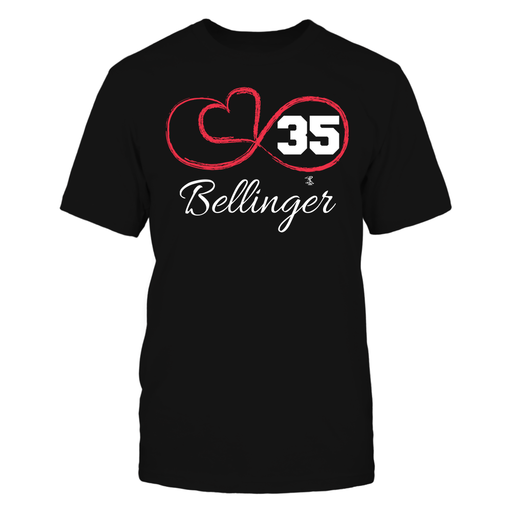 Heart Player - Cody Bellinger T-Shirt | Los Angeles D Pro Baseball | Ballpark MVP | MLBPA