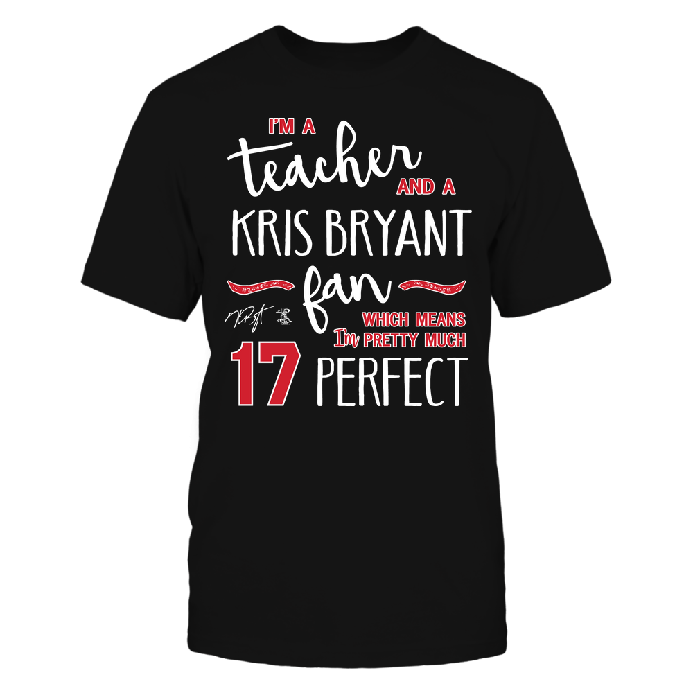 Perfect Teacher - Kris Bryant Tee | Chicago C Baseball | MLBPA | Ballpark MVP