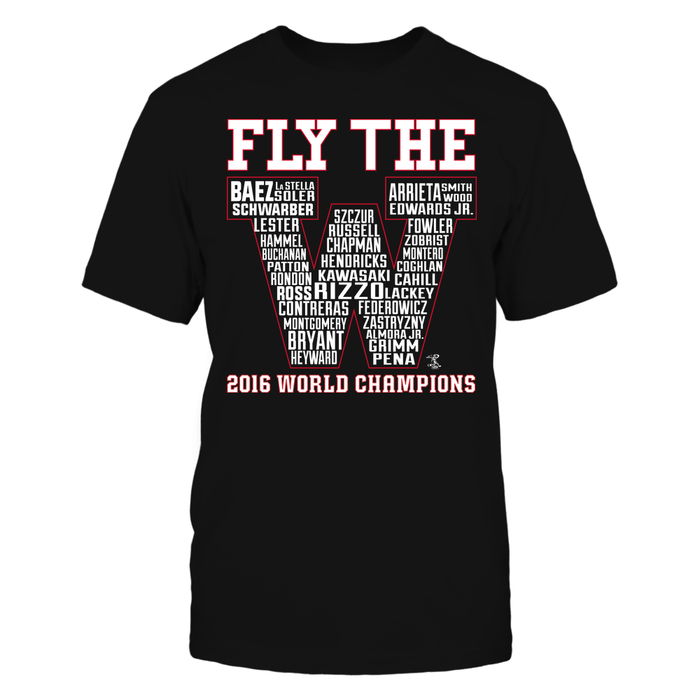 World Champions - Anthony Rizzo Shirt | Major League Baseball | Ballpark MVP | MLBPA