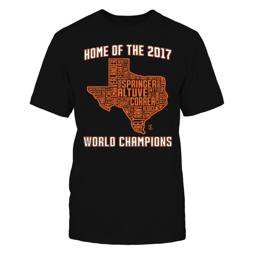 World Champions - Jose Altuve T-Shirt | Houston Pro Baseball | Ballpark MVP | MLBPA