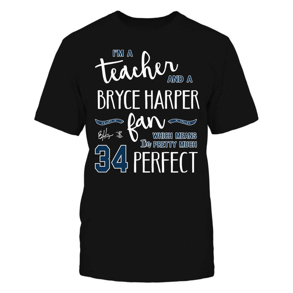 Perfect Teacher - Bryce Harper Shirt | Washington Major League Baseball | Ballpark MVP | MLBPA