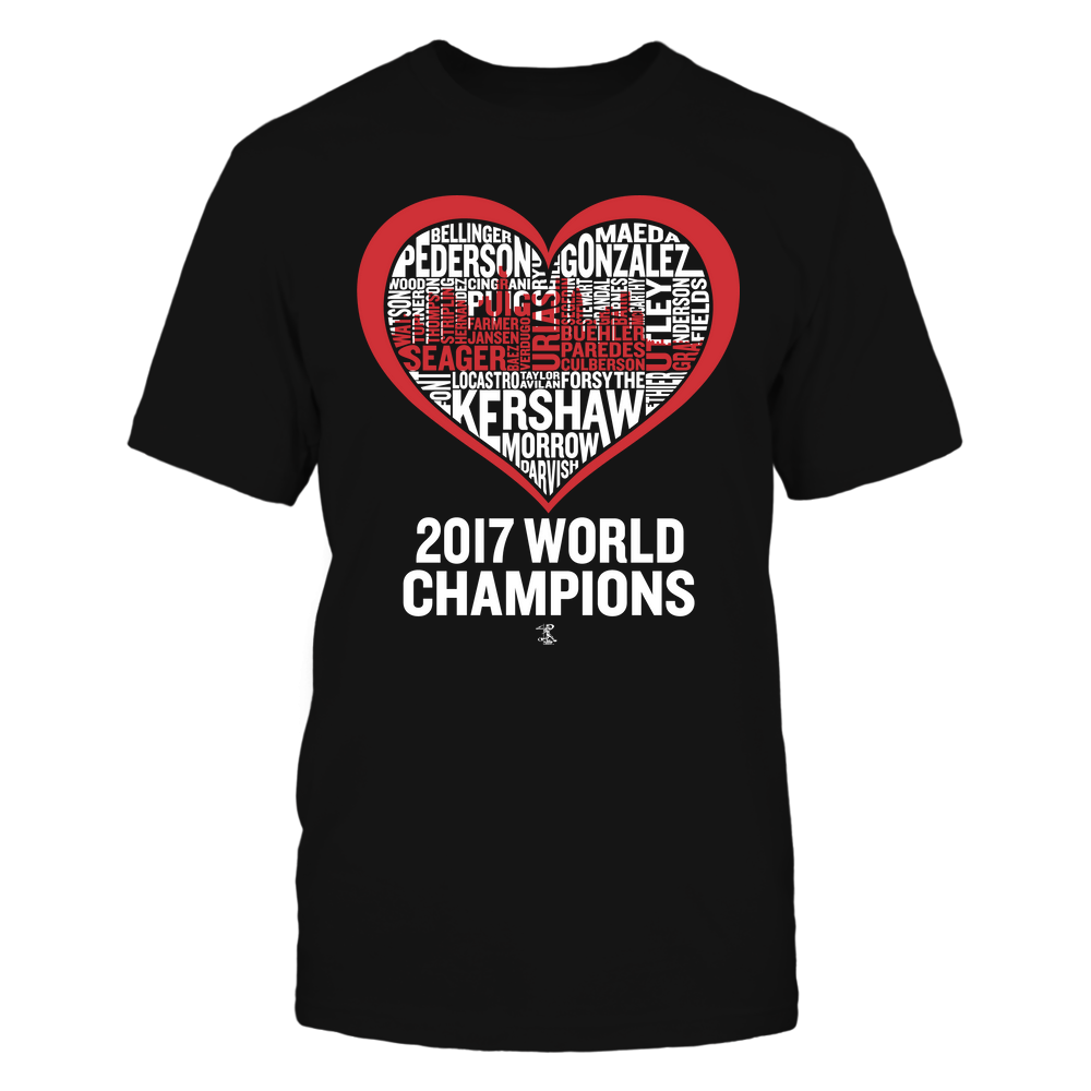 World Champions - Yasiel Puig Tee | Los Angeles D Baseball | MLBPA | Ballpark MVP