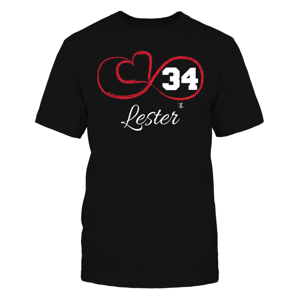 Heart Player - Jon Lester T-Shirt | Chicago C Pro Baseball | Ballpark MVP | MLBPA