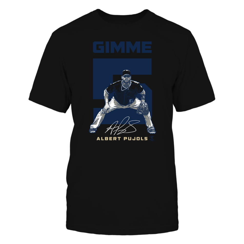 Gimme 5 - Albert Pujols Tee | Los Angeles D Baseball | MLBPA | Ballpark MVP