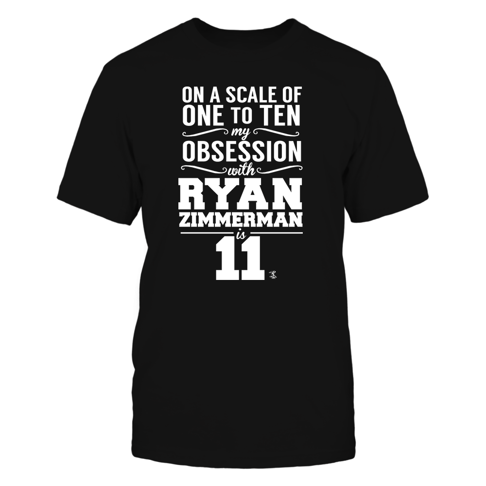 Obsession Level - Ryan Zimmerman Tee | Washington Baseball | MLBPA | Ballpark MVP