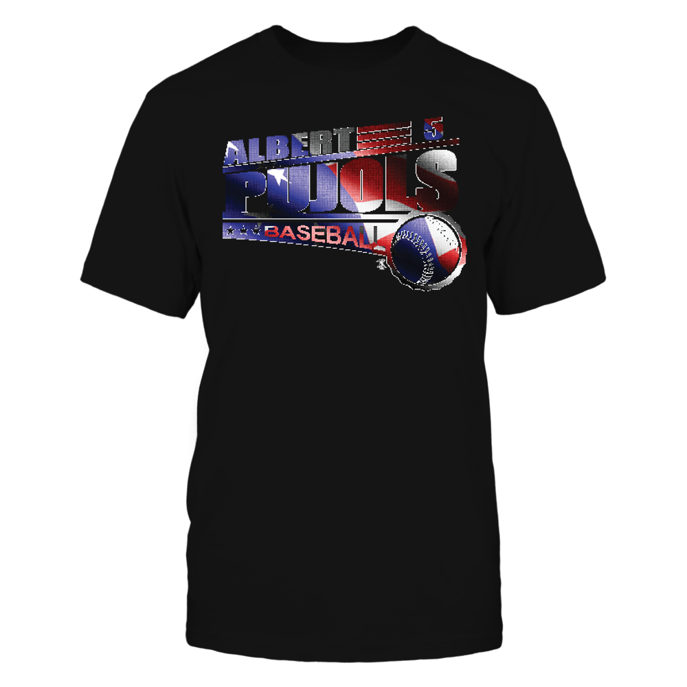 USA Shirt - Albert Pujols Tee | Los Angeles D Baseball | MLBPA | Ballpark MVP