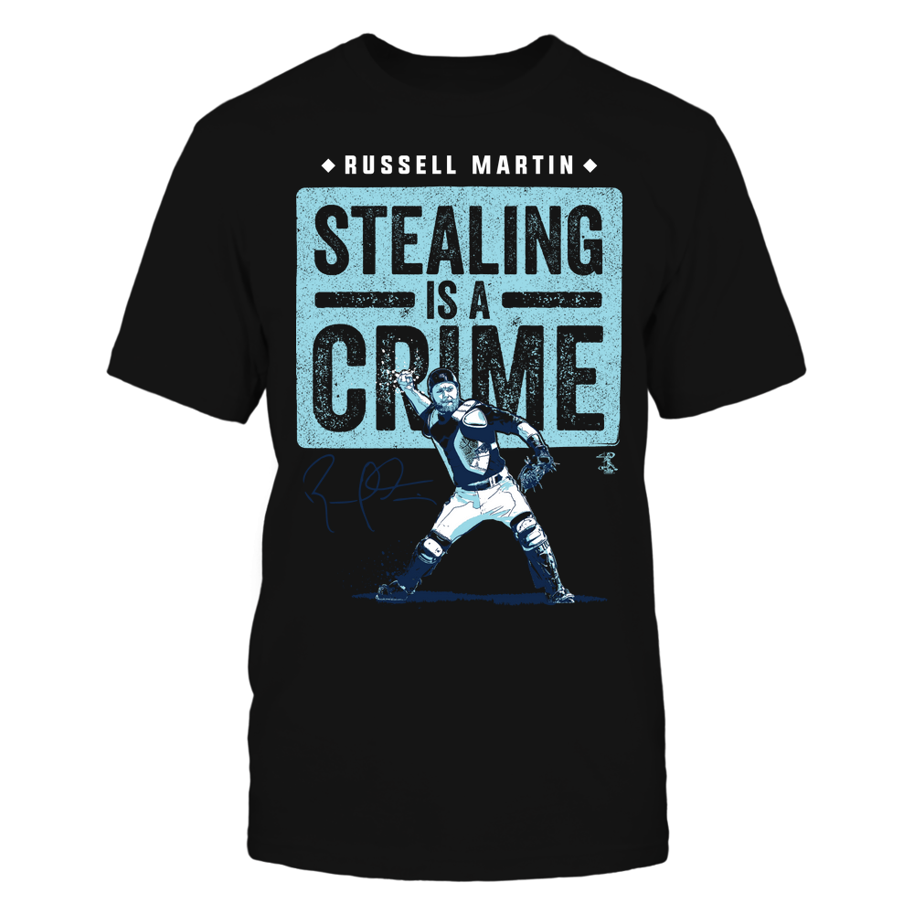 Russell Martin T-Shirt | Los Angeles D Pro Baseball | Ballpark MVP | MLBPA