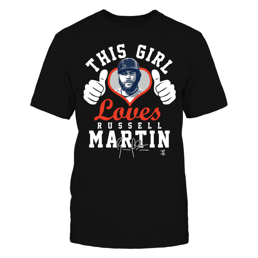 This Girl Loves - Russell Martin Shirt | Los Angeles D Major League Baseball | Ballpark MVP | MLBPA