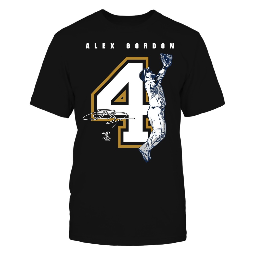 Alex Gordon Shirt | Kansas Major League Baseball | Ballpark MVP | MLBPA