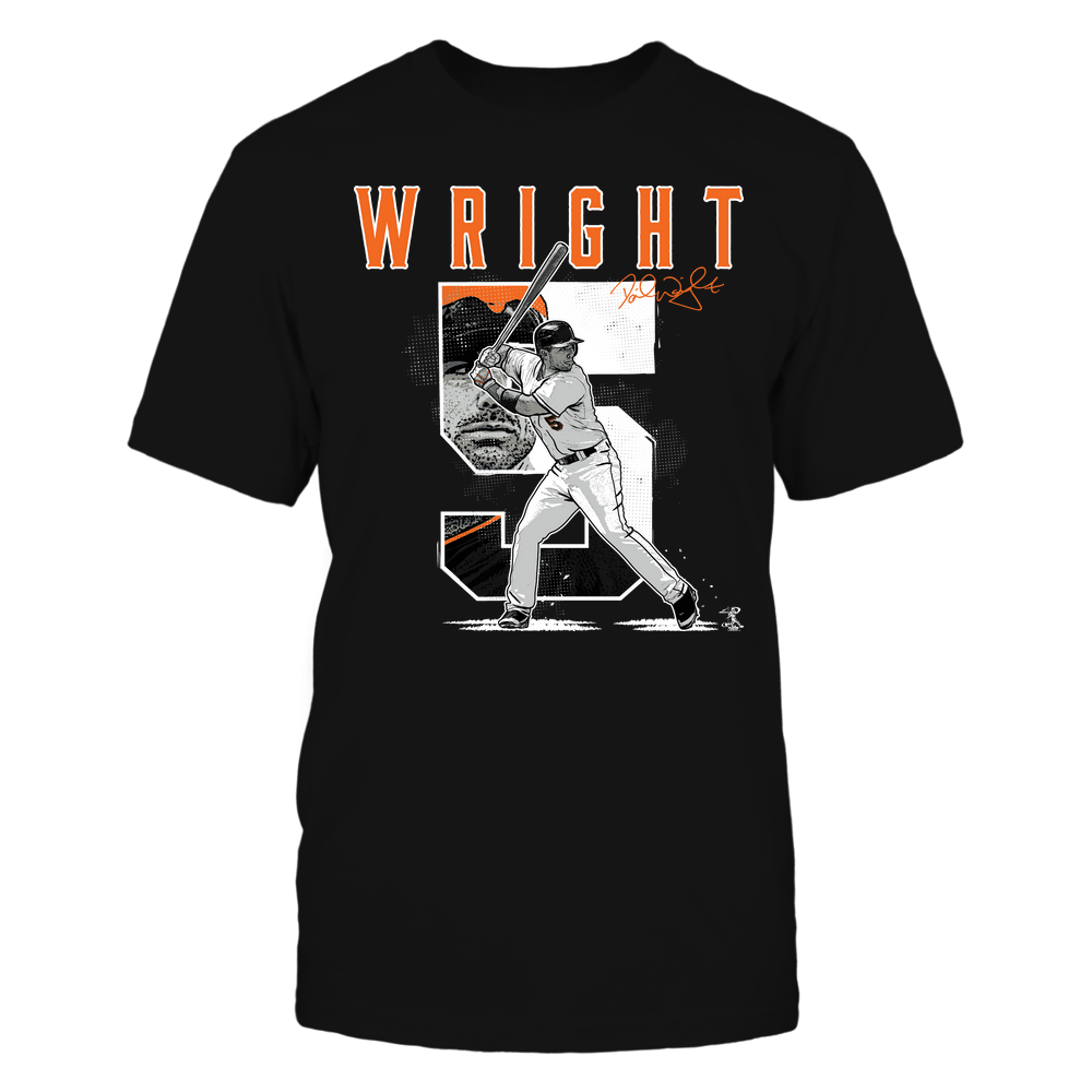 Player Number - David Wright Shirt | New York M Major League Baseball | Ballpark MVP | MLBPA