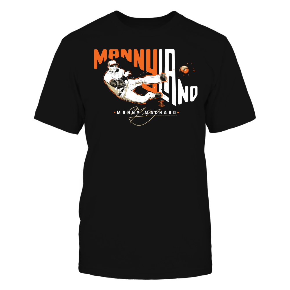 Manny Machado Tee | San Diego Baseball | MLBPA | Ballpark MVP