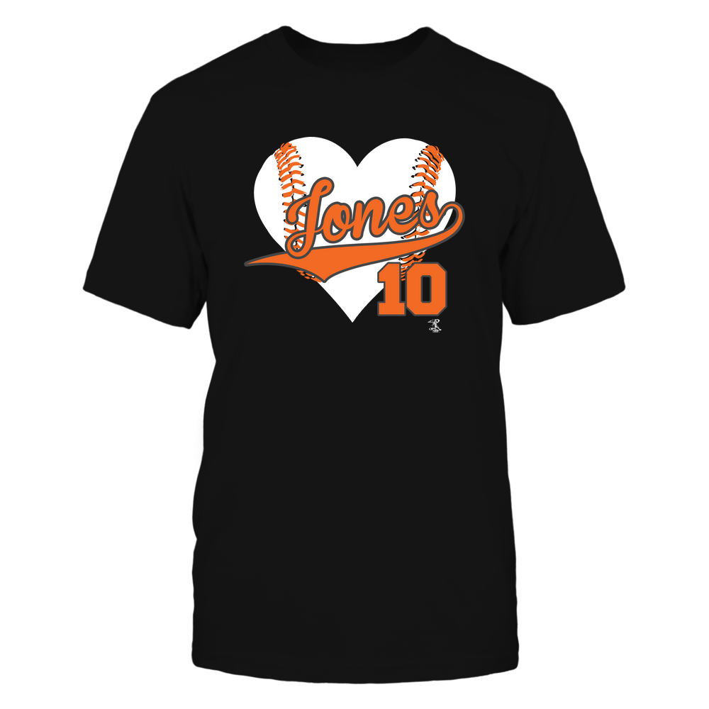 Name Love - Adam Jones Shirt | Major League Baseball | Ballpark MVP | MLBPA