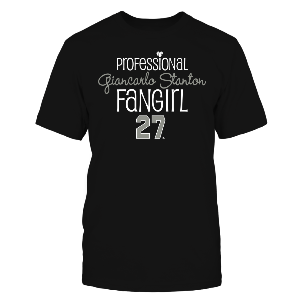 Professional FanGirl - Giancarlo Stanton T-Shirt | New York Y Pro Baseball | Ballpark MVP | MLBPA