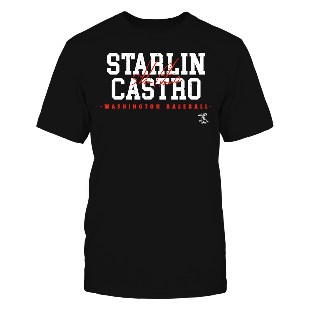 Signature - Starlin Castro Shirt | Washington Major League Baseball | Ballpark MVP | MLBPA