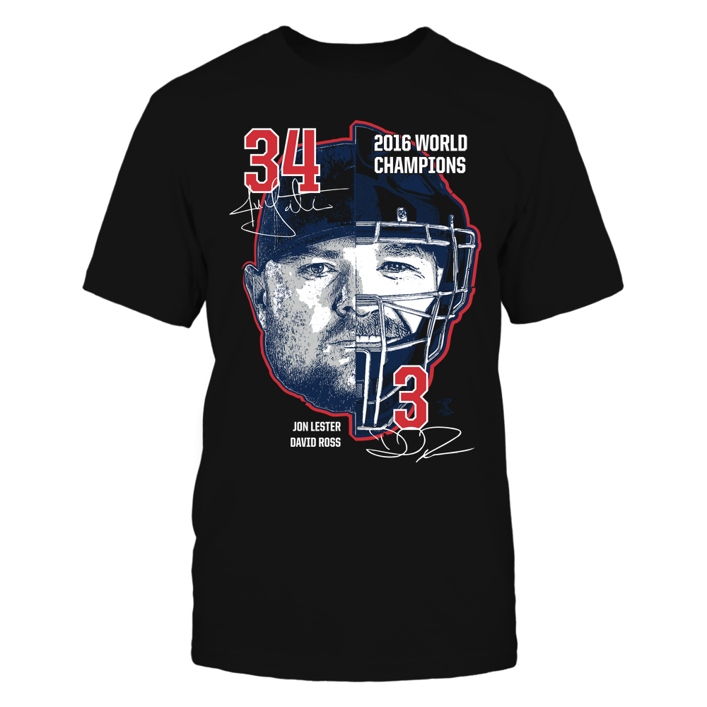 World Champions - Jon Lester T-Shirt | Chicago C Pro Baseball | Ballpark MVP | MLBPA