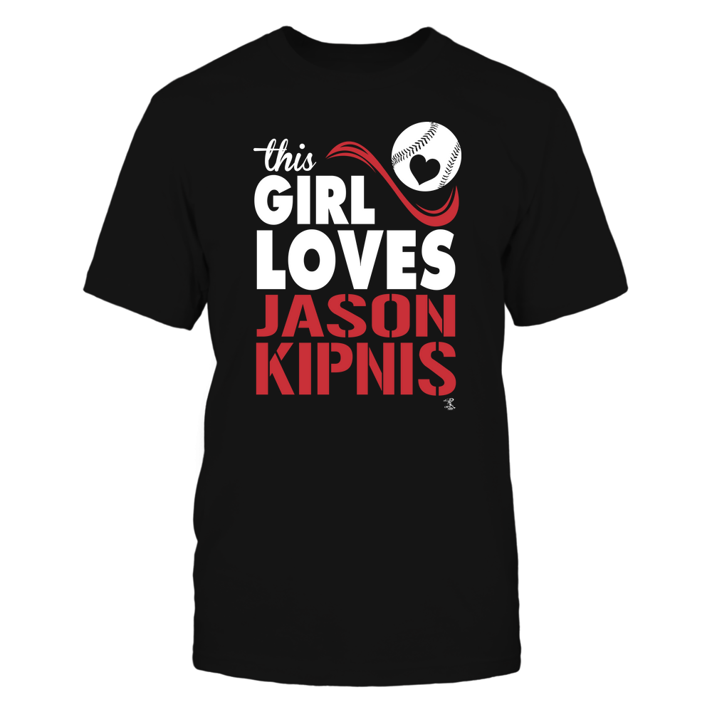 This Girl Loves - Jason Kipnis Tee | Chicago C Baseball | MLBPA | Ballpark MVP