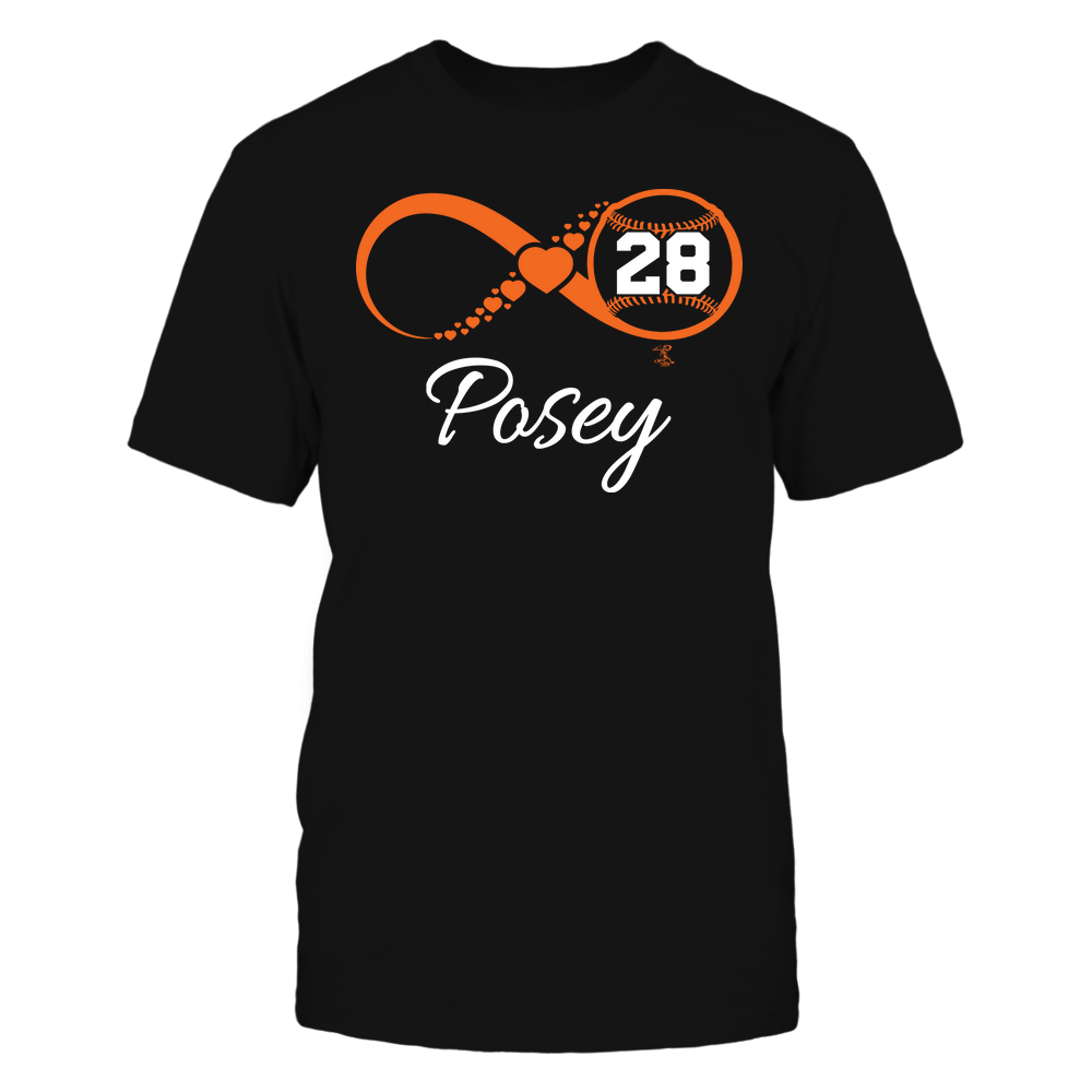 I Heart Buster Posey SF Giants Love Baseball Fan T Shirt