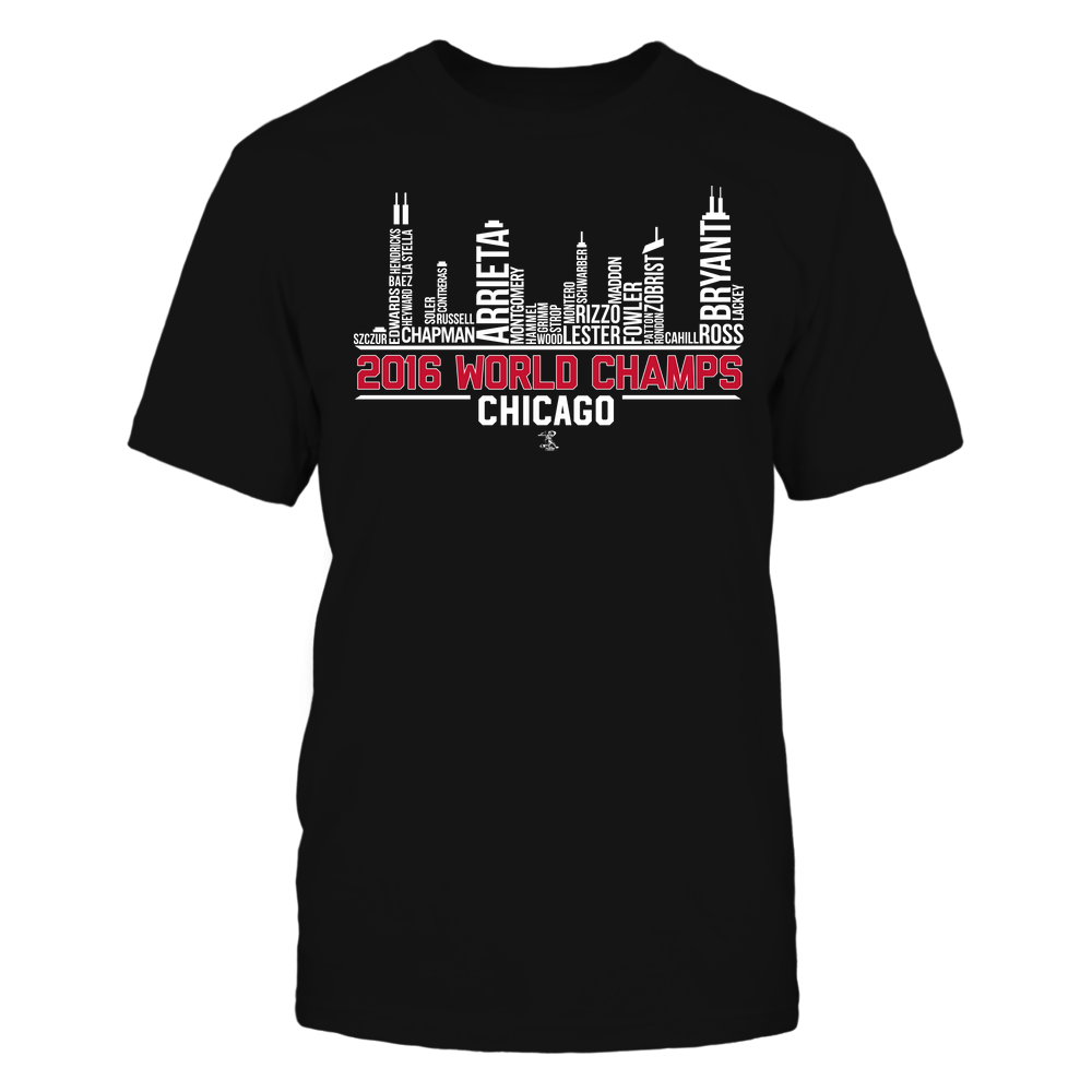 Skyline - Ben Zobrist Tee | Chicago C Baseball | MLBPA | Ballpark MVP