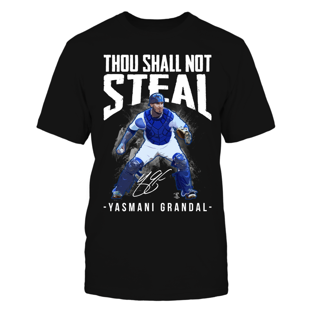 Thou Shall Not Steal - Yasmani Grandal Tee | Chicago W Baseball | MLBPA | Ballpark MVP