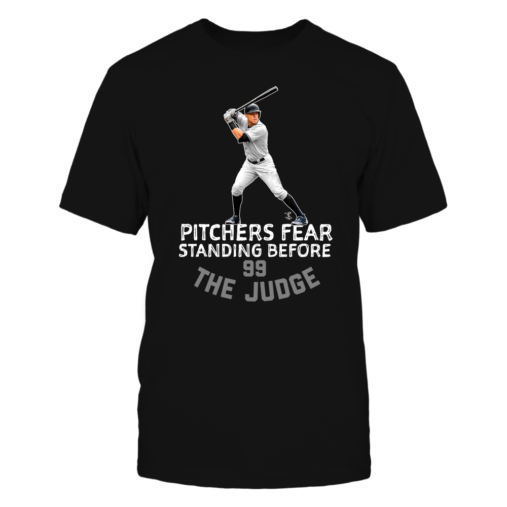 Pitcher - Aaron Judge T-Shirt | New York Y Pro Baseball | Ballpark MVP | MLBPA