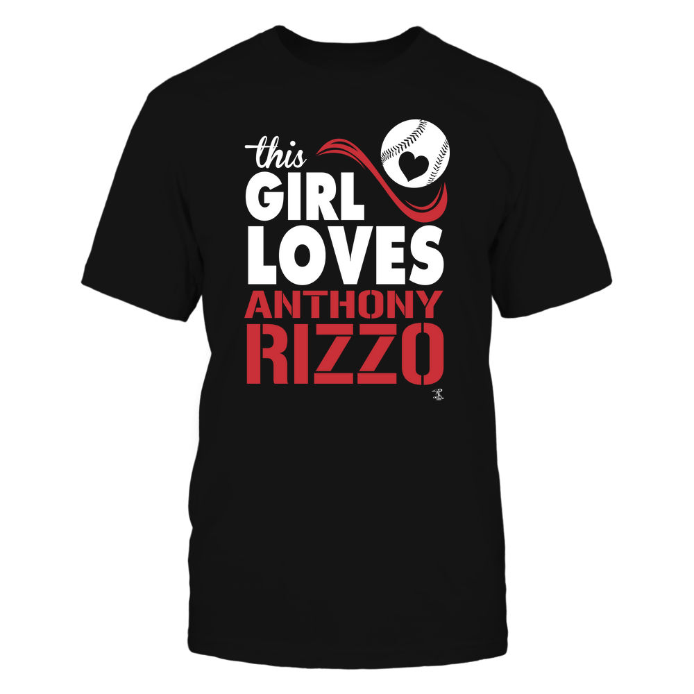 This Girl Loves - Anthony Rizzo Tee | Baseball | MLBPA | Ballpark MVP