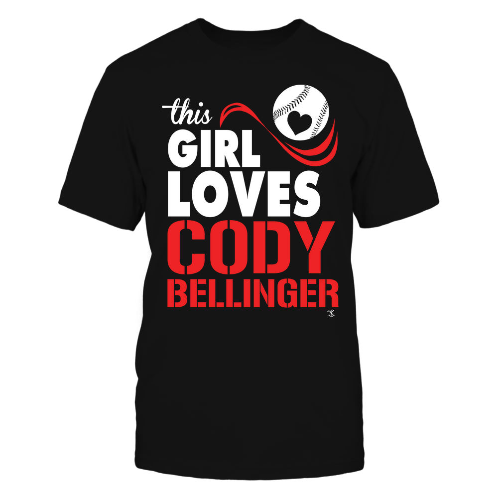 This Girl Loves - Cody Bellinger T-Shirt | Los Angeles D Pro Baseball | Ballpark MVP | MLBPA