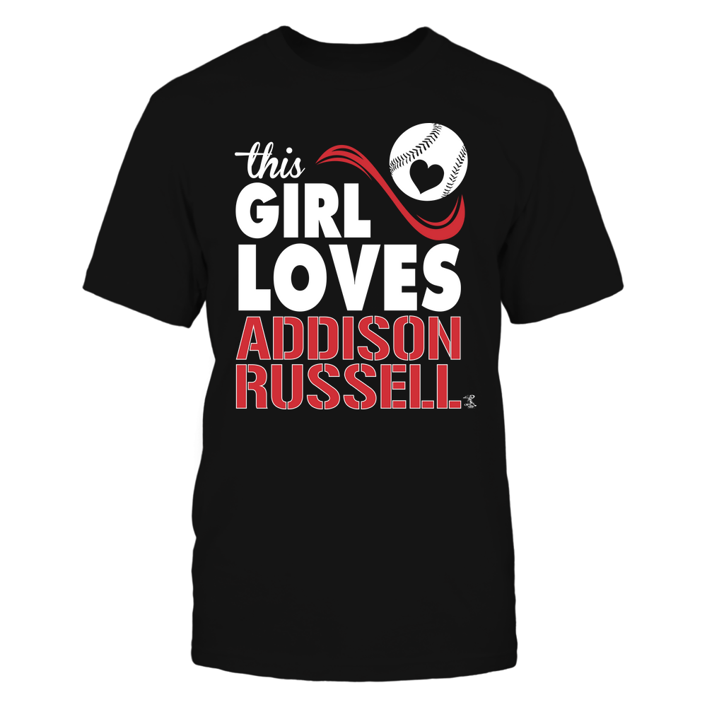 This Girl Loves - Addison Russell Tee | Baseball | MLBPA | Ballpark MVP
