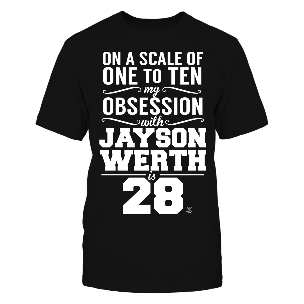 Obsession Level - Jayson Werth Shirt | Washington Major League Baseball | Ballpark MVP | MLBPA