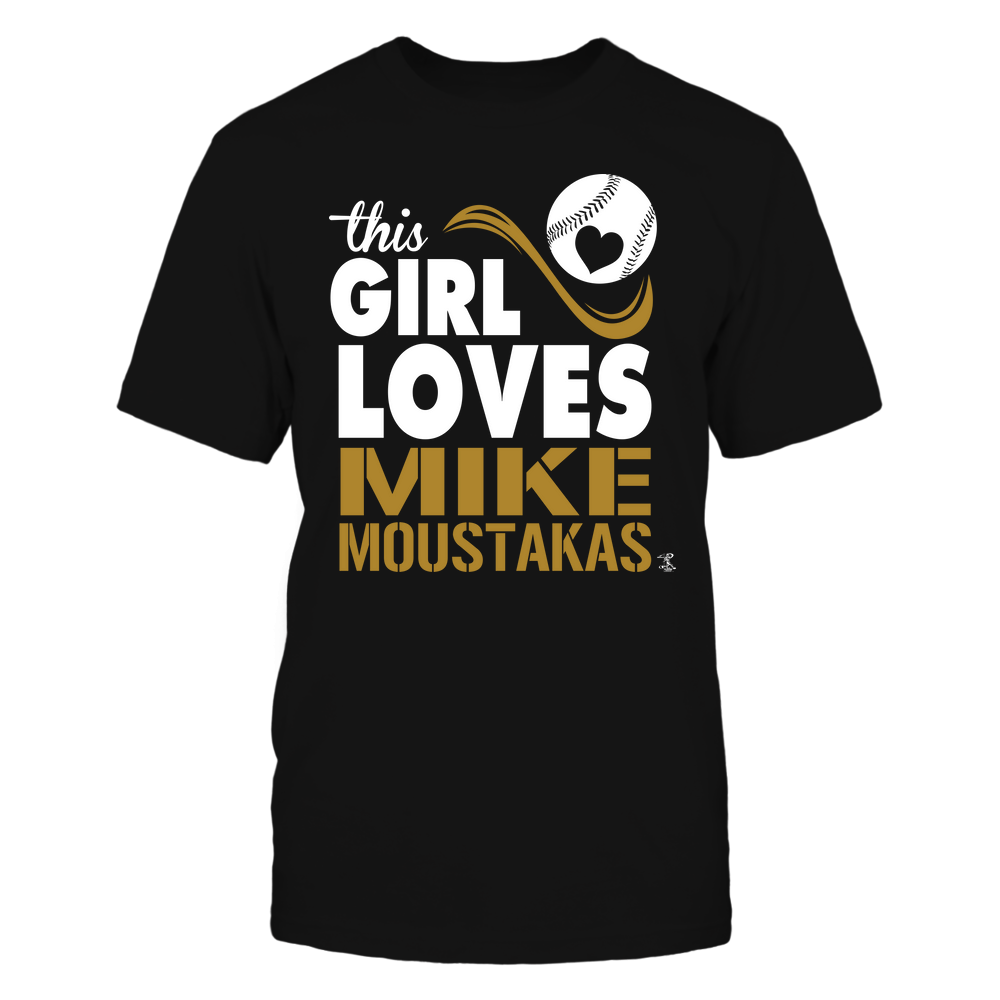 This Girl Loves - Mike Moustakas Tee | Cincinnati Baseball | MLBPA | Ballpark MVP