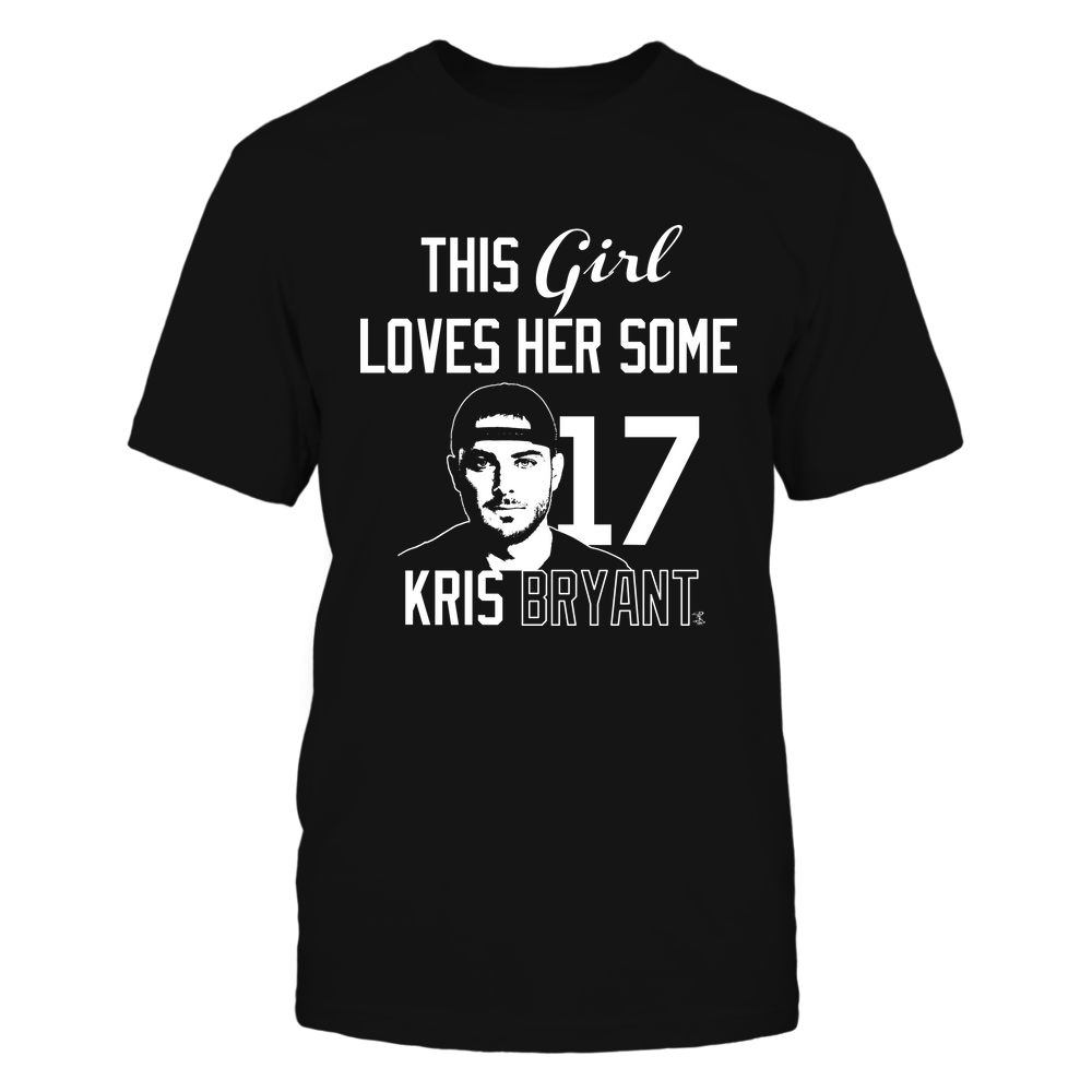 This Girl Loves - Kris Bryant T-Shirt | Chicago C Pro Baseball | Ballpark MVP | MLBPA