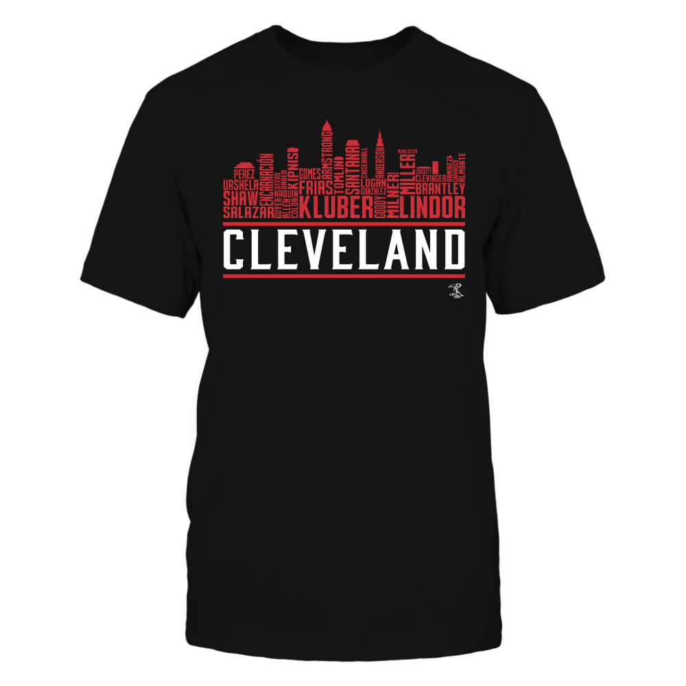 Skyline - Corey Kluber Shirt | Cleveland Major League Baseball | Ballpark MVP | MLBPA