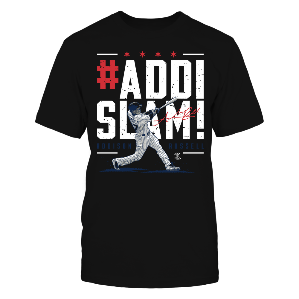 Addison Russell Tee | Baseball | MLBPA | Ballpark MVP