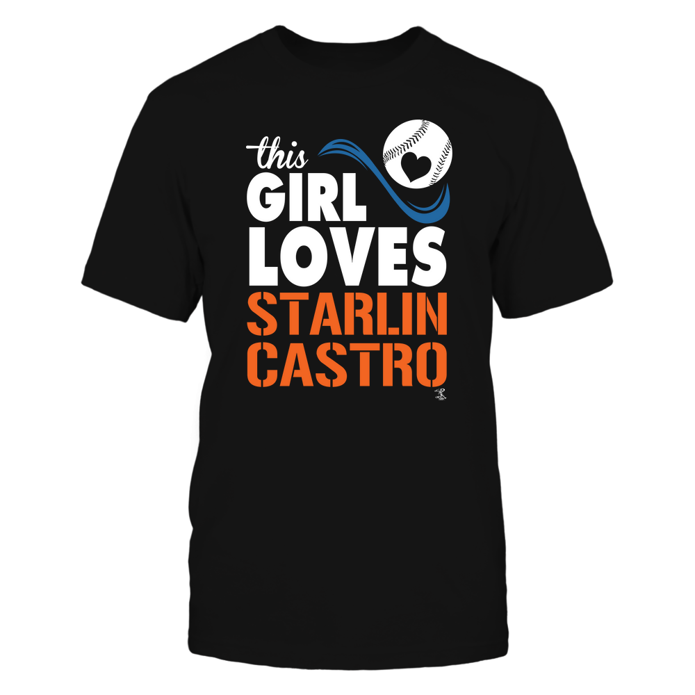 This Girl Loves - Starlin Castro Shirt | Washington Major League Baseball | Ballpark MVP | MLBPA