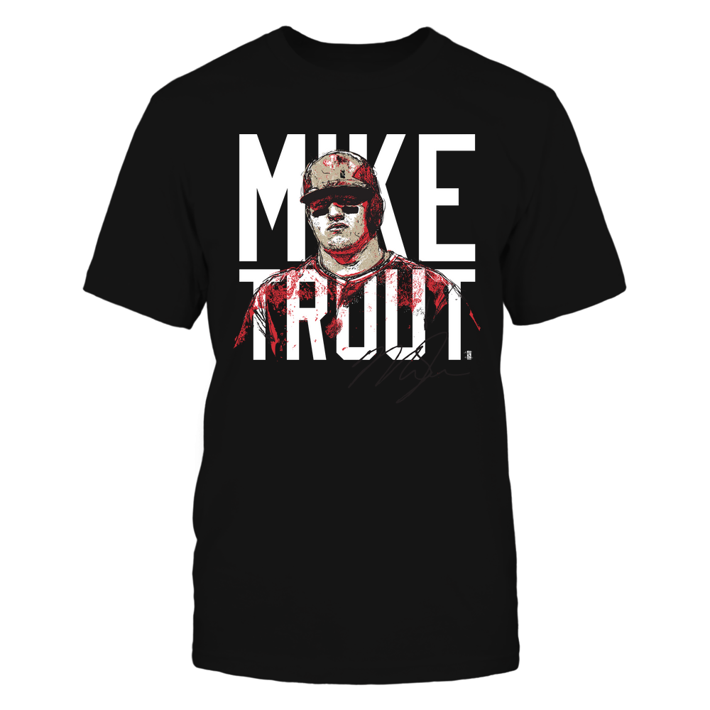 Mike Trout Tee | Los Angeles A Baseball | MLBPA | Ballpark MVP