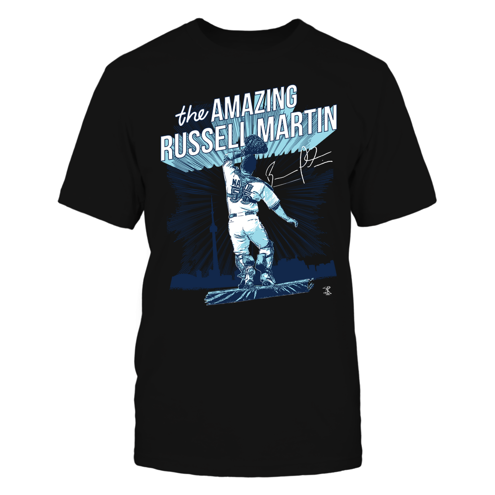 Russell Martin T-Shirt | Los Angeles D Pro Baseball | Ballpark MVP | MLBPA