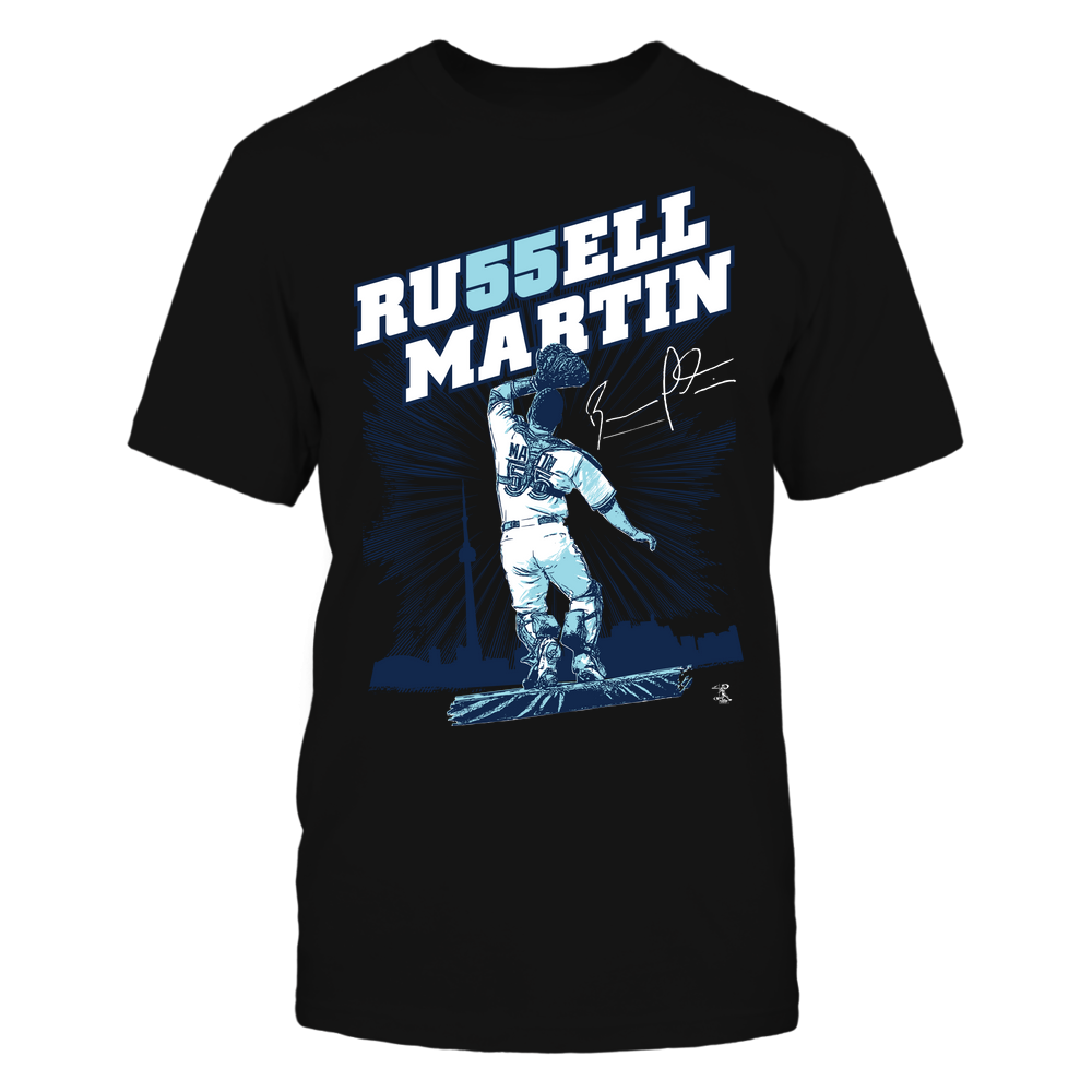 Russell Martin Shirt | Los Angeles D Major League Baseball | Ballpark MVP | MLBPA