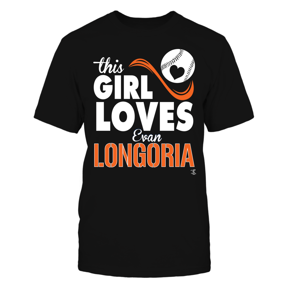 This Girl Loves - Evan Longoria Tee | San Francisco Baseball | MLBPA | Ballpark MVP