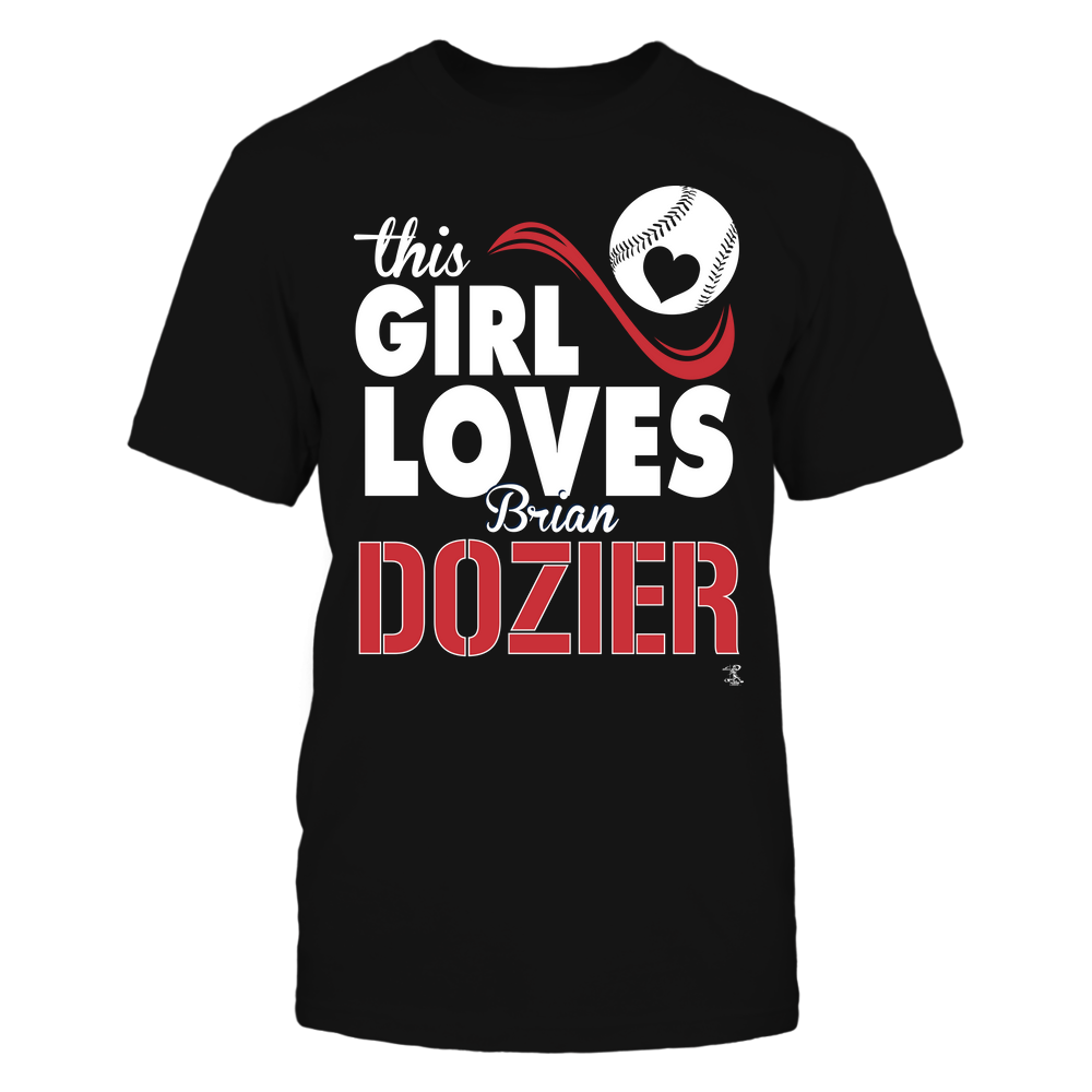 This Girl Loves - Brian Dozier T-Shirt | Pro Baseball | Ballpark MVP | MLBPA