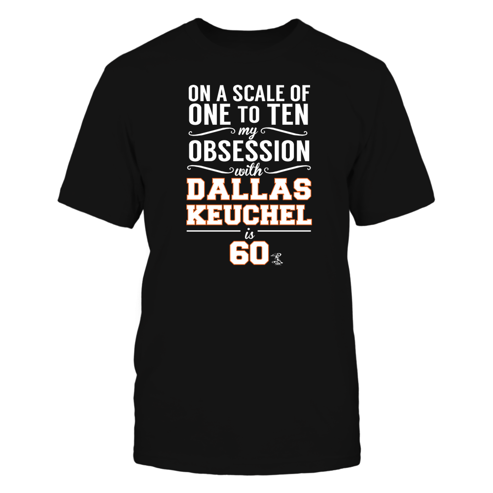 Obsession - Dallas Keuchel T-Shirt | Houston Pro Baseball | Ballpark MVP | MLBPA