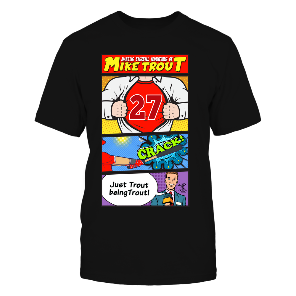 Mike Trout Tee | Los Angeles A Baseball | MLBPA | Ballpark MVP