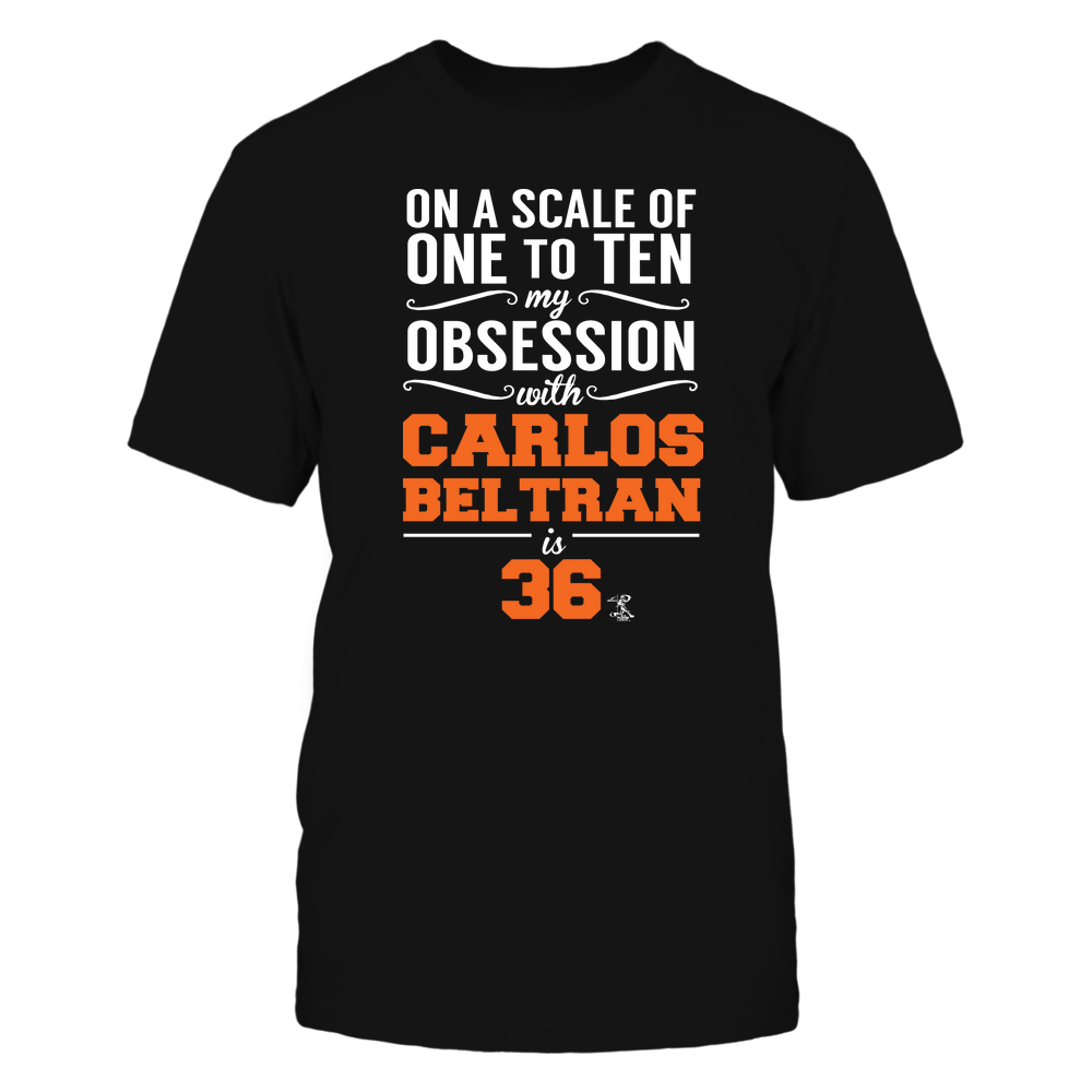 Obsession - Carlos Beltran Tee | San Francisco Baseball | MLBPA | Ballpark MVP