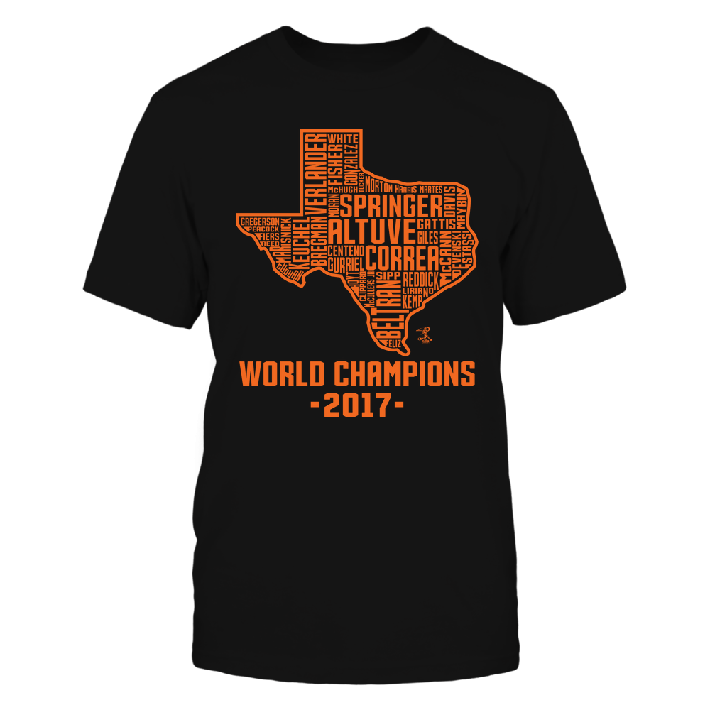 World Champions - Jose Altuve T-Shirt | Houston Pro Baseball | Ballpark MVP | MLBPA