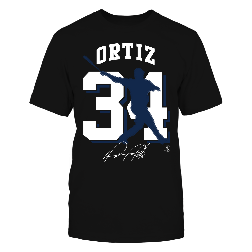 David Ortiz Shirt | Boston Major League Baseball | Ballpark MVP | MLBPA