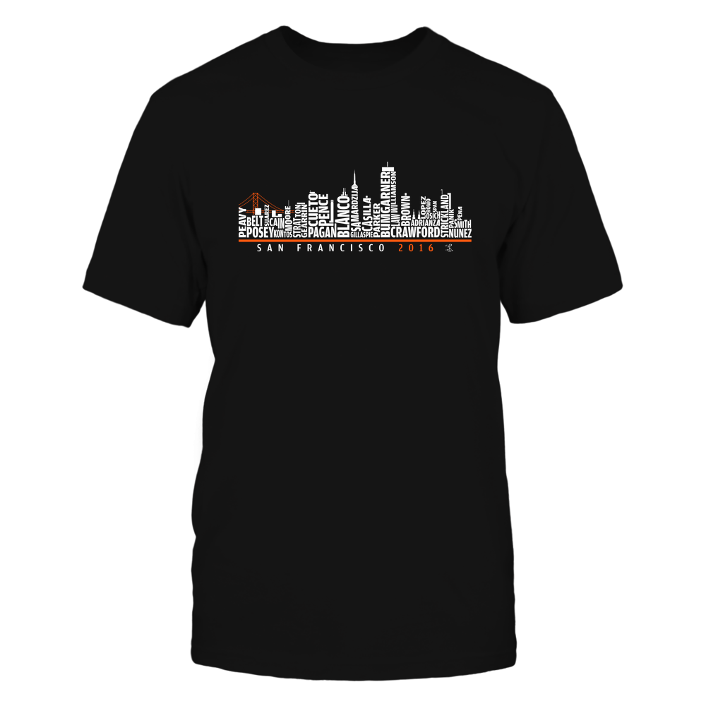 Skyline - Buster Posey T-Shirt | Pro Baseball | Ballpark MVP | MLBPA