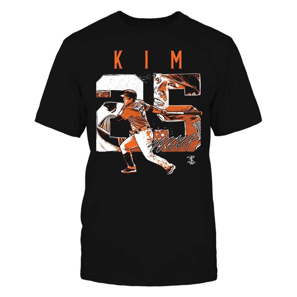 Player Number - Hyun-soo Kim T-Shirt | Baltimore Pro Baseball | Ballpark MVP | MLBPA