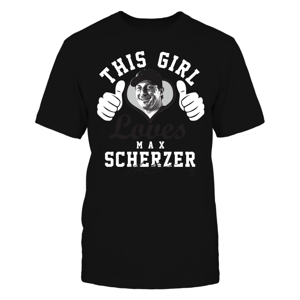 This Girl Loves - Max Scherzer Tee | Washington Baseball | MLBPA | Ballpark MVP